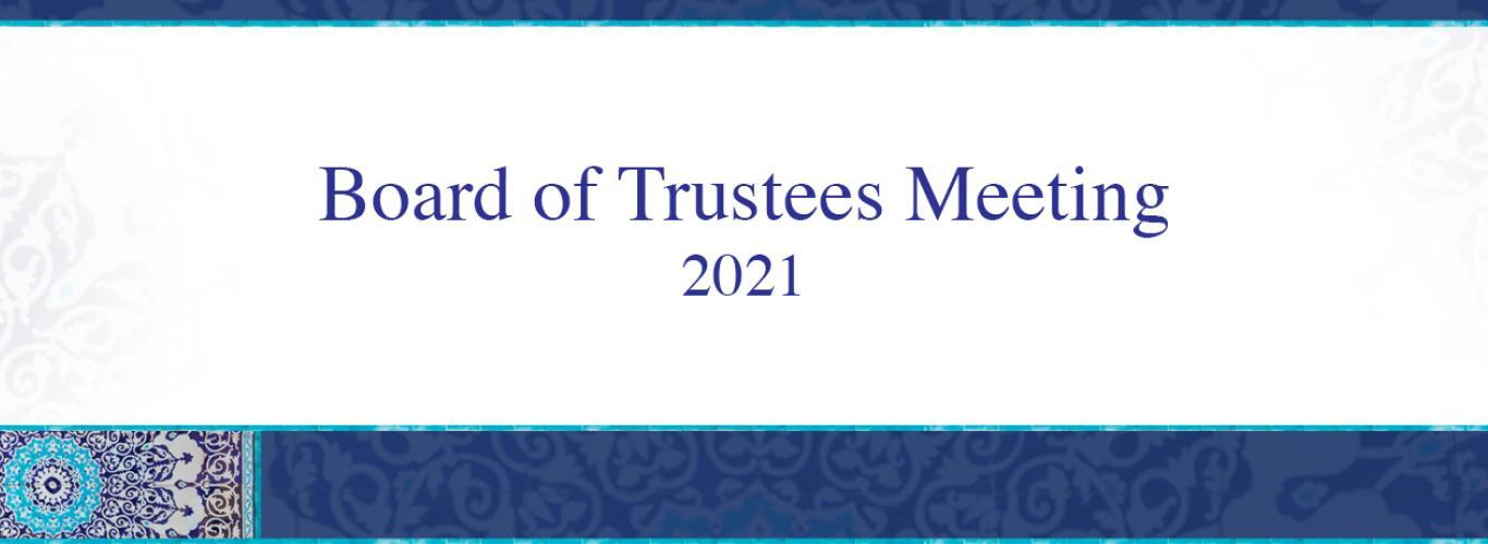 LUMS Board of Trustees Meeting 2021