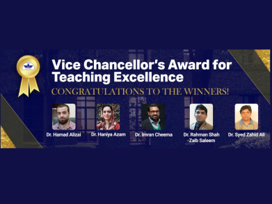 Vice chancellors award for teaching excellence