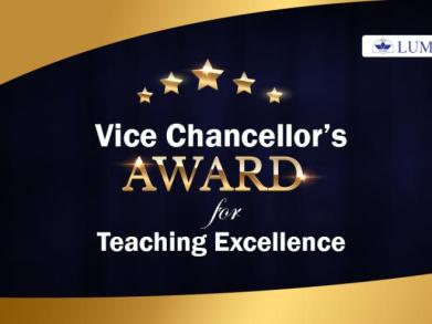 Vice Chancellor’s Award for Teaching Excellence